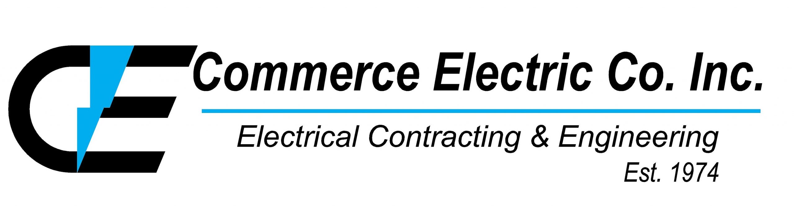 Commerce Electric Logo with Name